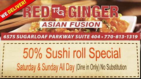 red ginger duluth|Red Ginger Asian Fusion .